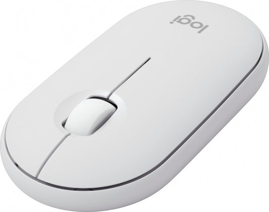 Mouse Logitech Pebble 2 M350S Optico Bt 4,000 Dpi White (910-007047)