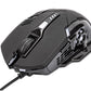 Mouse Gamer Ergonómico Manhattan Óptico, Alámbrico, Usb, 3200Dpi, Negro
