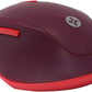 Mouse Naceb (Na-0119R) Inalambrico, Optico, 6Botones, 1200/2400 Dpi Rojo.