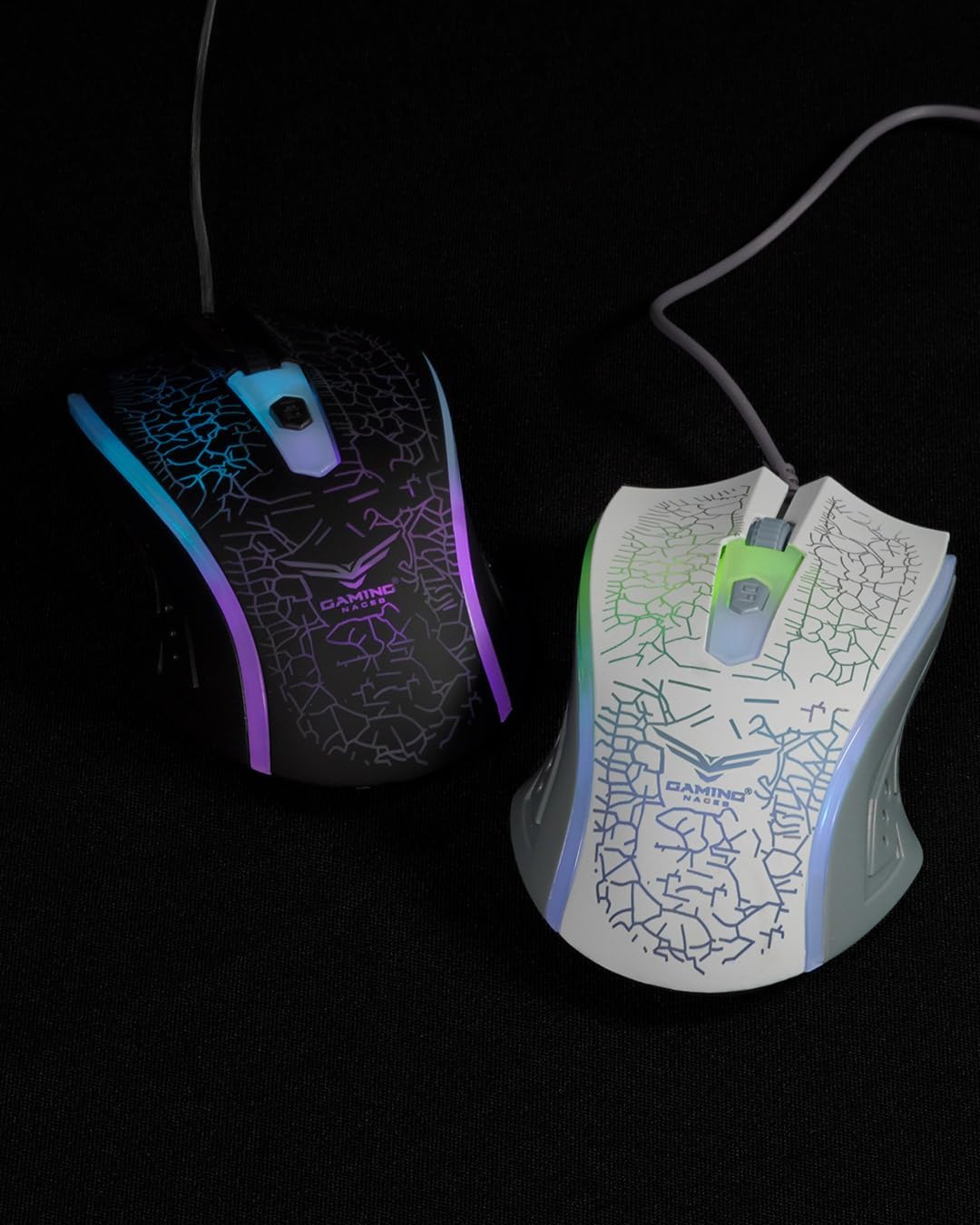 Mouse Optico Gamer Naceb (Na-592Ne), Negro