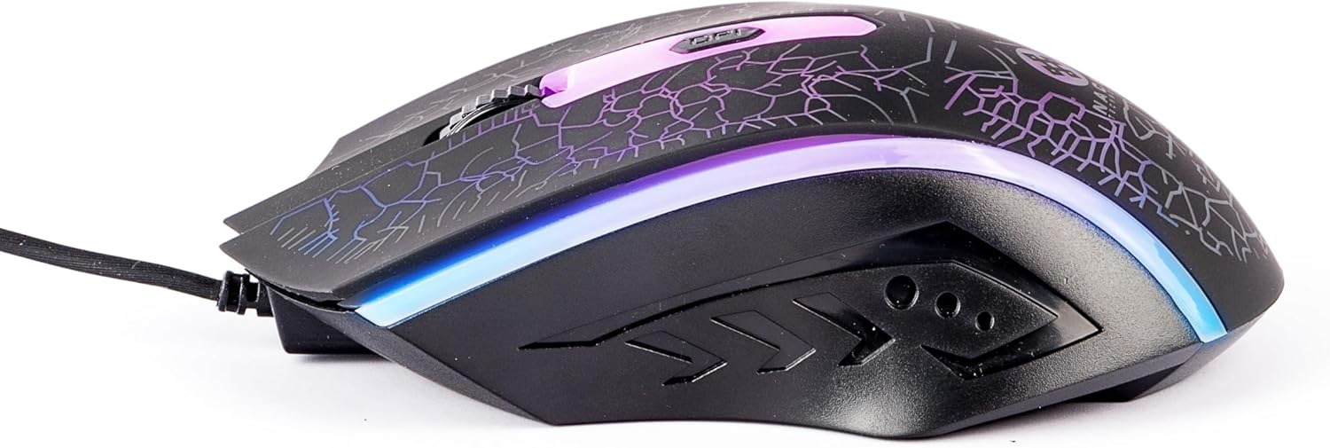 Mouse Optico Gamer Naceb (Na-592Ne), Negro