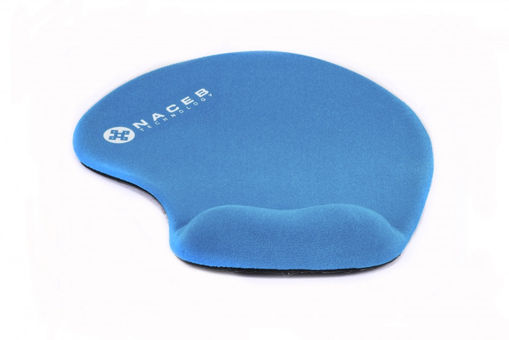 Mouse Pad Naceb  C/Descansamunecas (Na-549Az) Azul