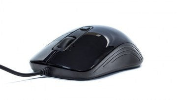 Mouse Ergonómico Vorago Óptico Mo-102, Alámbrico, Usb, 1600Dpi, Negro