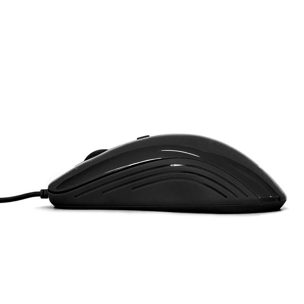 Mouse Ergonómico Vorago Óptico Mo-102, Alámbrico, Usb, 1600Dpi, Negro