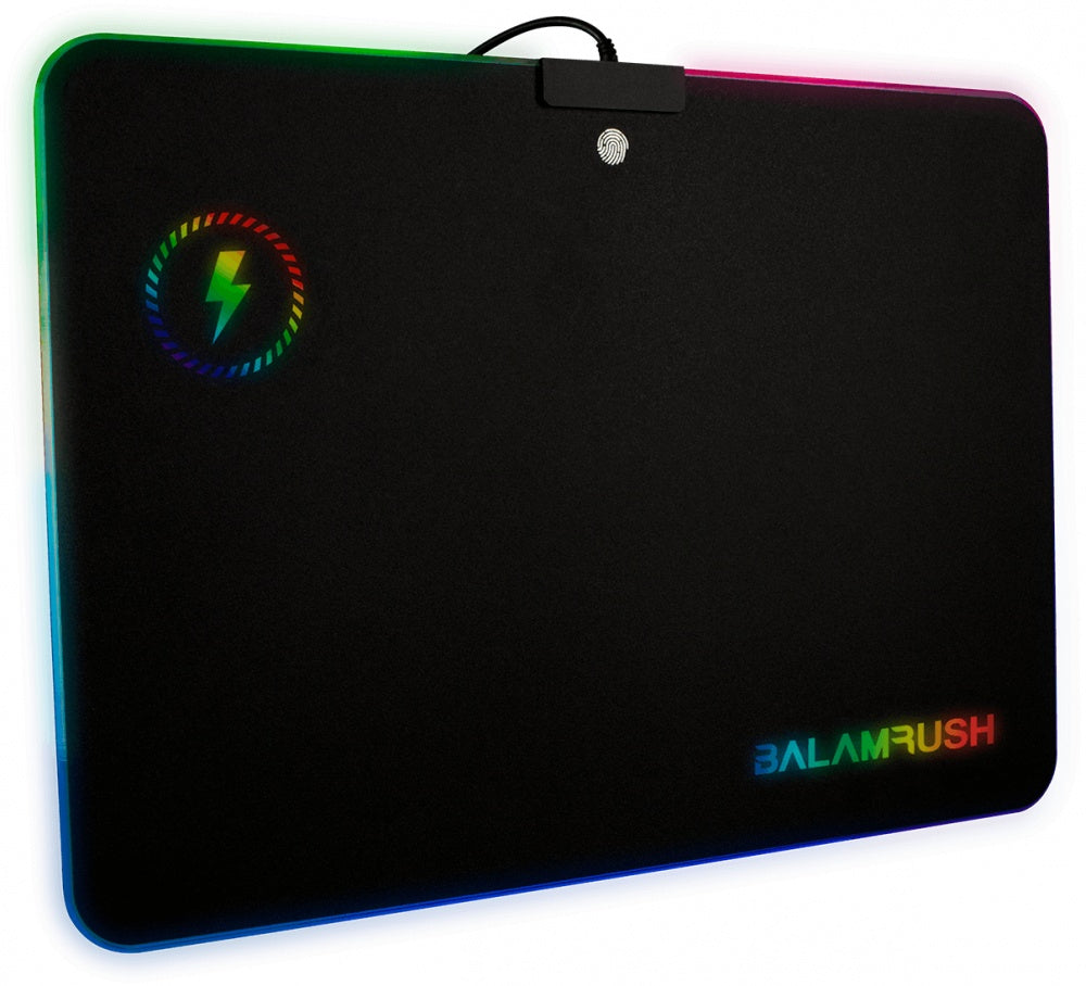 Mousepad Gamer Balam Rush Heimdall Rgb, 25.6 X 35.6Cm, Grosor 4Mm, Negro