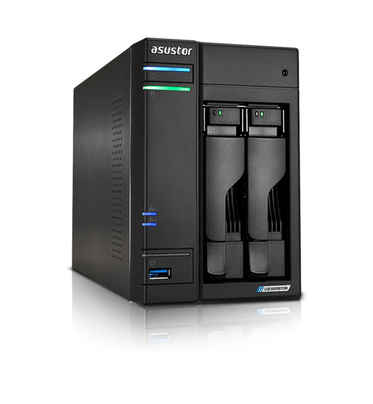 Nas Asustor Lockerstor 2 Gen2 (As6702T) Cpu Celeron N5105 4Gb 4 Ranuras M.2 2 Bahias 3.5/2.5 S