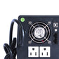 No Break Smartbitt Sbnb2400 Línea Interactiva, 1200W, 2400Va, Entrada 82 - 148V, Salida 100 - 120V, 8 Contactos