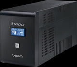 No Break/Ups Vica 1600Va/900W 10 Tomas (5) Regu Y (5) Resp Rj11-Rj45 Pantalla Lcd (S 1600)
