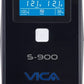 No Break/Ups Vica 900Va/550W 8 Tomas (4) Regu Y (4) Resp Rj11 Pantalla Lcd (S 900)