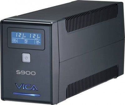 No Break/Ups Vica 900Va/550W 8 Tomas (4) Regu Y (4) Resp Rj11 Pantalla Lcd (S 900)