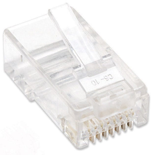 Intellinet Bote Para Plug Rj-45 Cat5E Utp Sólido, Transparente, 100 Piezas