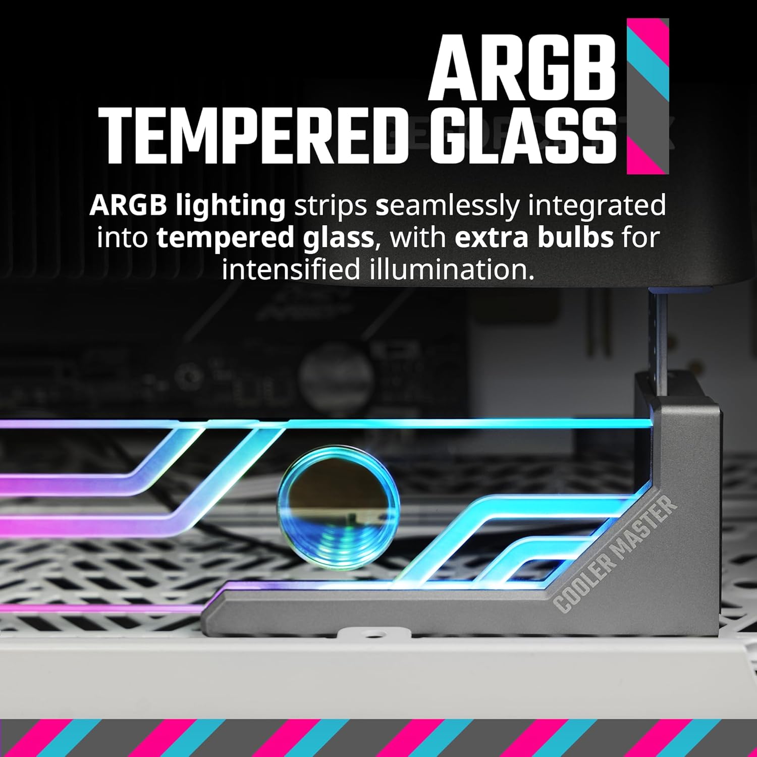 Soporte Para Gpu Cooler Master (Mca-U000R-Agsbtg-00) Soporte Versatil