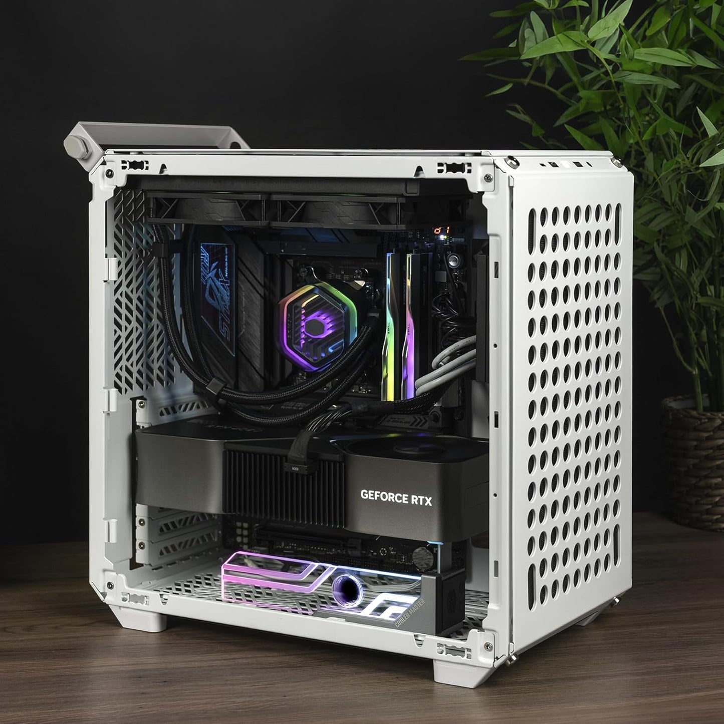 Soporte Para Gpu Cooler Master (Mca-U000R-Agsbtg-00) Soporte Versatil