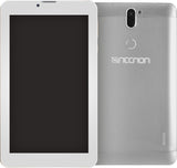 Tablet 7" Necnon (M002D-2-Pl) 3G Dual Sim,Gps,And9,Ram 2/16Gb,Cam 2/5Mp,Funda Silicon Inc, Plata