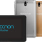 Tablet 7" Necnon (M002D-2-Pl) 3G Dual Sim,Gps,And9,Ram 2/16Gb,Cam 2/5Mp,Funda Silicon Inc, Plata