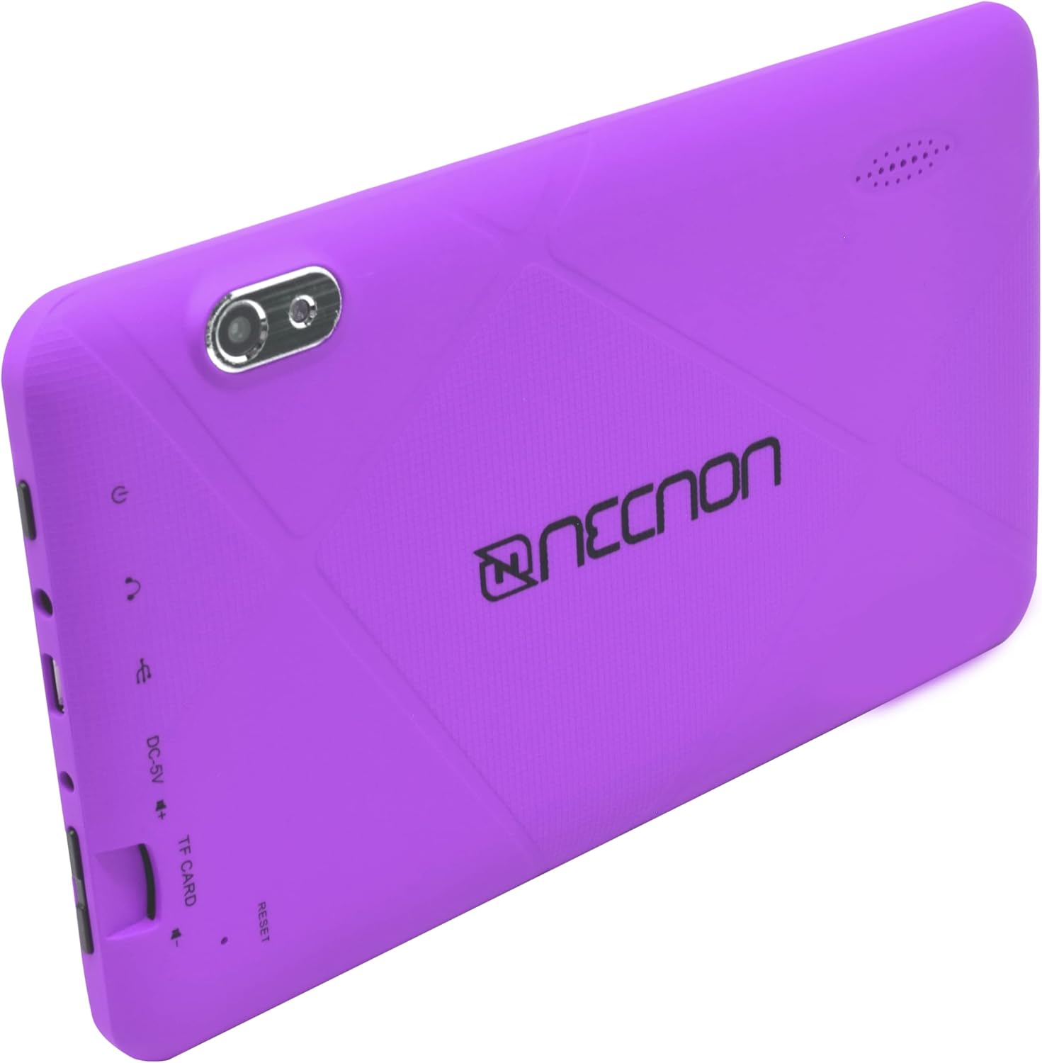 Tablet 7" Necnon (M002Q-2-Mr) Android 10,Ram 2/16Gb,Cam 2/5Mp,Quadcore 1.8Ghz,Funda Silicon,Morado