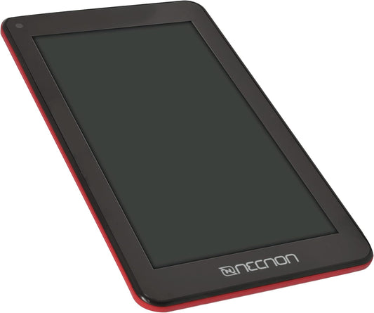 Tablet 7" Necnon (M002Q-2-Rj) Android 10,Ram 2/16Ggb,Cam 2/5Mp,Quadcore 1.8Ghz,Funda Silicon,Rojo