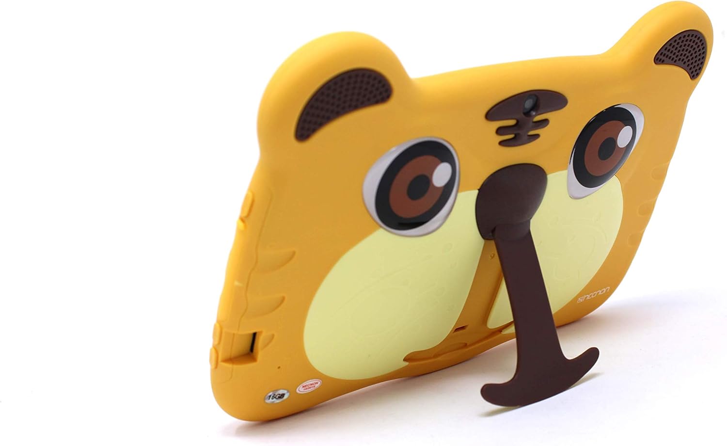 Tablet 7" Necnon (M002W-2T-Am) Kids Android 10,Ram 2/16Gb,Cam0.3/2Mp,Quadcore 1.8Ghz,Tigre Amarillo