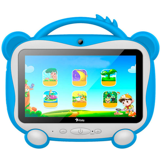 Tablet 7 Stylos (Sttaa112A) Taris Kids Ram2Gb/32Gb Android 11 Cam 0.3/2Mp 3000Mah Usb-C Azul