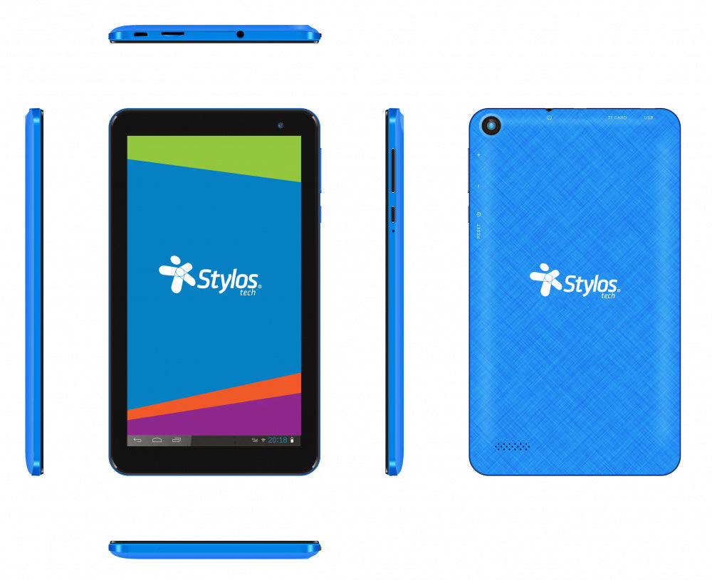 Tablet Stylos Taris Quad Core 32 Gb Ram 2Gb 7"" Azul Stta232A