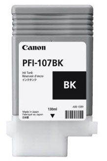 Tanque De Tinta Canon Pfi-107Bk Negro 130Ml