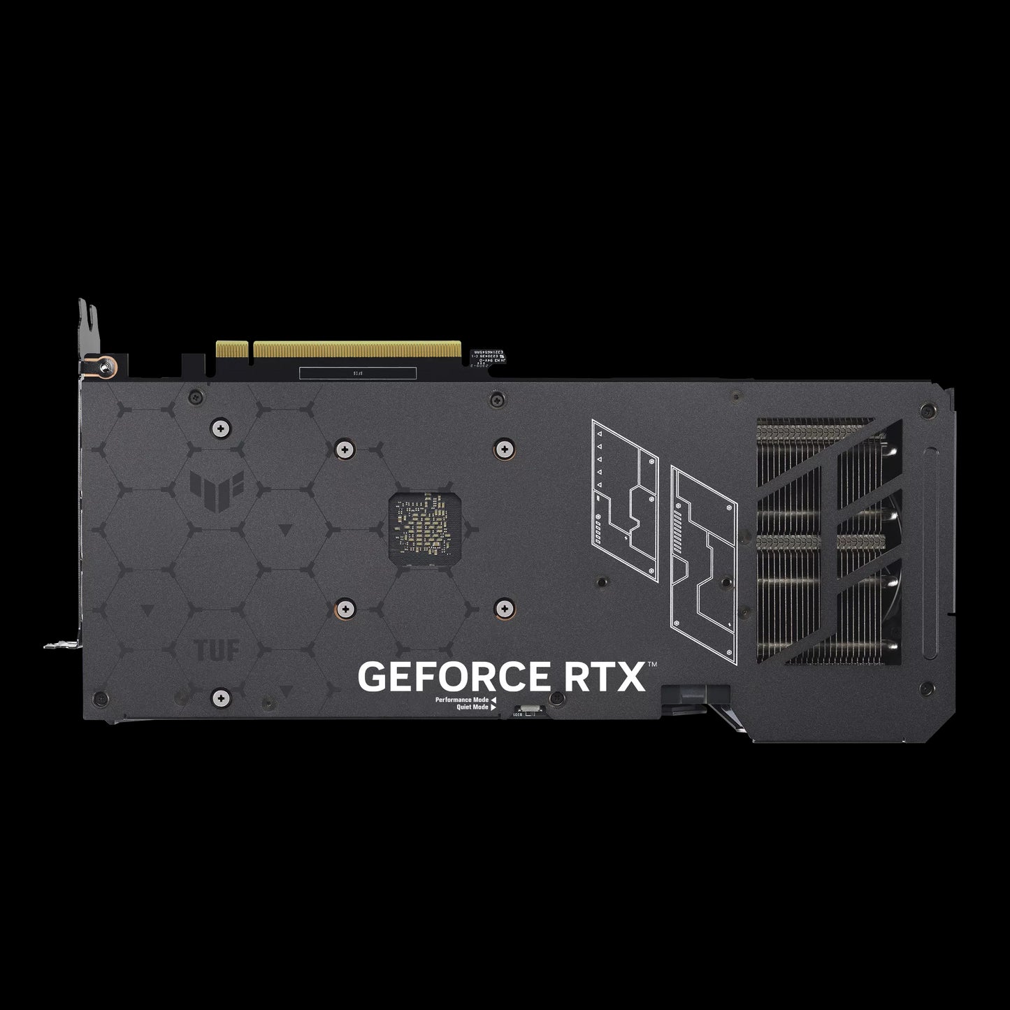 Tarjeta De Video Asus (Tuf-Rtx4060Ti-O8G-Gaming) 128Bit,Pci-E 4.0,1*Hdmi2.1A,3*Dp1.4A,Tri Fan