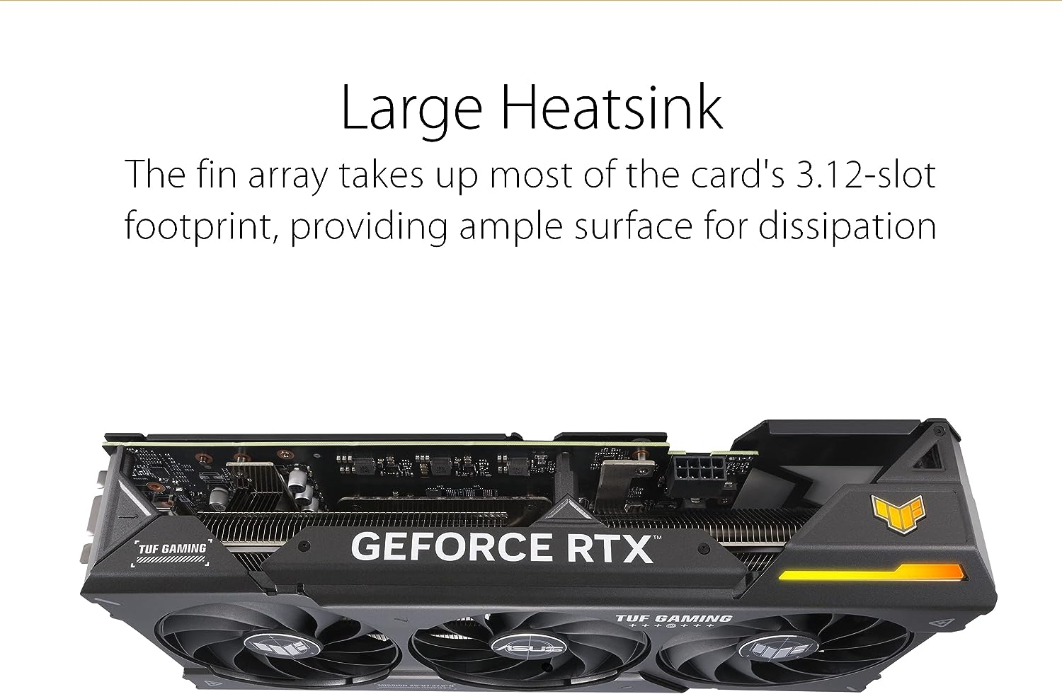 Tarjeta De Video Asus (Tuf-Rtx4060Ti-O8G-Gaming) 128Bit,Pci-E 4.0,1*Hdmi2.1A,3*Dp1.4A,Tri Fan