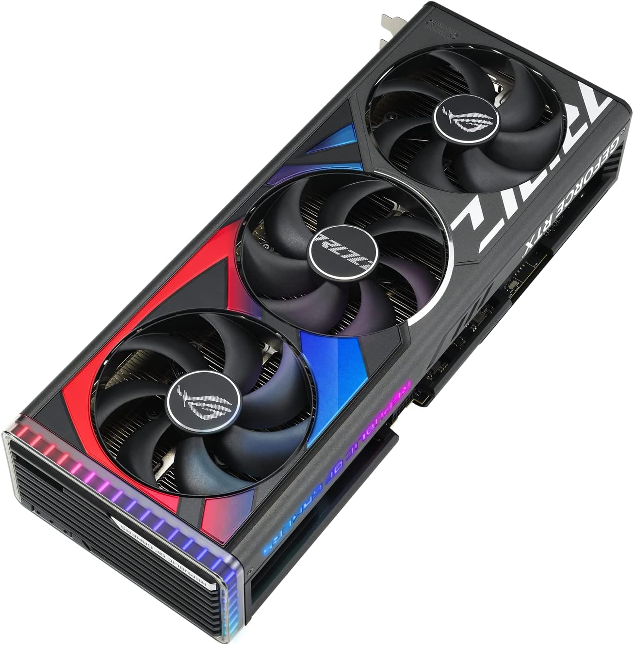 Tarjeta De Video Asus (Rog-Strix-Rtx4060Ti-O8G-Gaming) 128Bit,Pci-E 4.0,Hdmi2.1A,3*Dp1.4A,Tri Fan