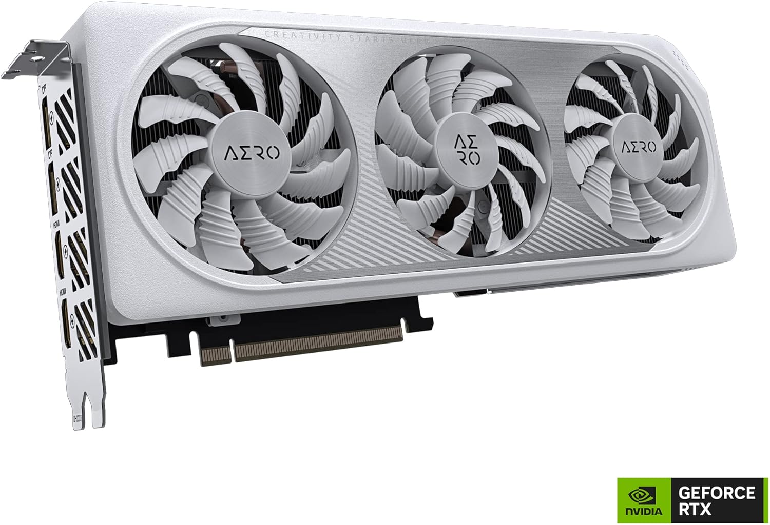 Tarjeta De Video Gigabyte (Gv-N406Taero Oc-8Gd) Rtx 4060 Ti, 8Gb Gddr6,Pcie 4.0, 2*Hdmi, 2*Dp, 3 Fan