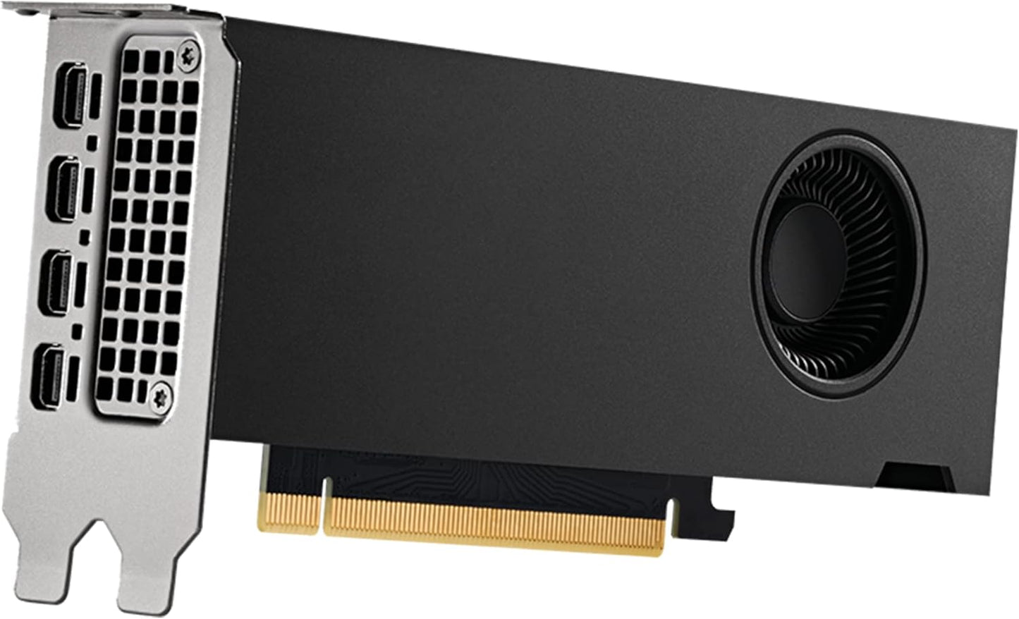 Tarjeta De Video Pny (Vcnrtxa200012Gb-Pb) Quadro Rtx A200012Gb Gddr6192Bitpci-E 4.04*Mini Dp