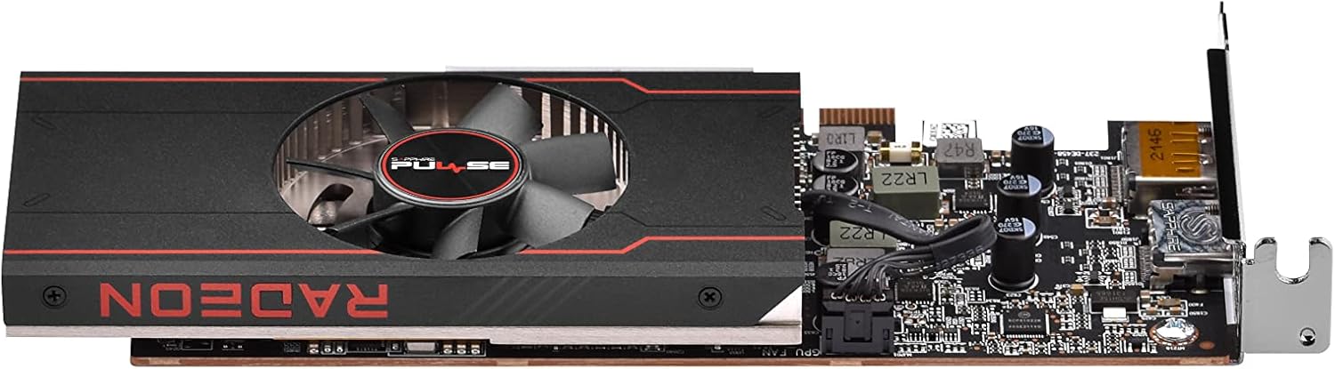 Tarjeta De Video Sapphire (11315-01-20G) Pulse Amd Radeon Rx 6400 Gaming 4Gb Gddr6 64Bit