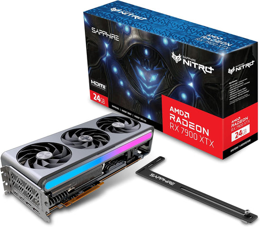 Tarjeta De Video Sapphire (11322-01-40G) Radeon Nitro+ Rx 7900 Xtx Vapor-X,24Gb Gddr6,2*Hdmi,2*Dp