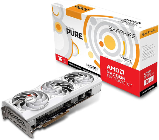 Tarjeta De Video Sapphire (11330-03-20G) Pure Radeon Rx 7800 Xt, 16Gb Gddr6, 2475Mhz, 2*Dp, 2*Hdmi