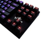 Teclado Gamer Yeyian Spark Serie 2000 Rgb, Teclado Mecánico, Outemu Red, Alámbrico, Negro (Español)