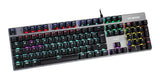 Teclado Gamer Balam Rush Br-929653 Rgb, Alámbrico, Plata/Negro (Español)