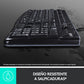 Teclado Logitech K120, Usb, Alámbrico, Negro (Español)