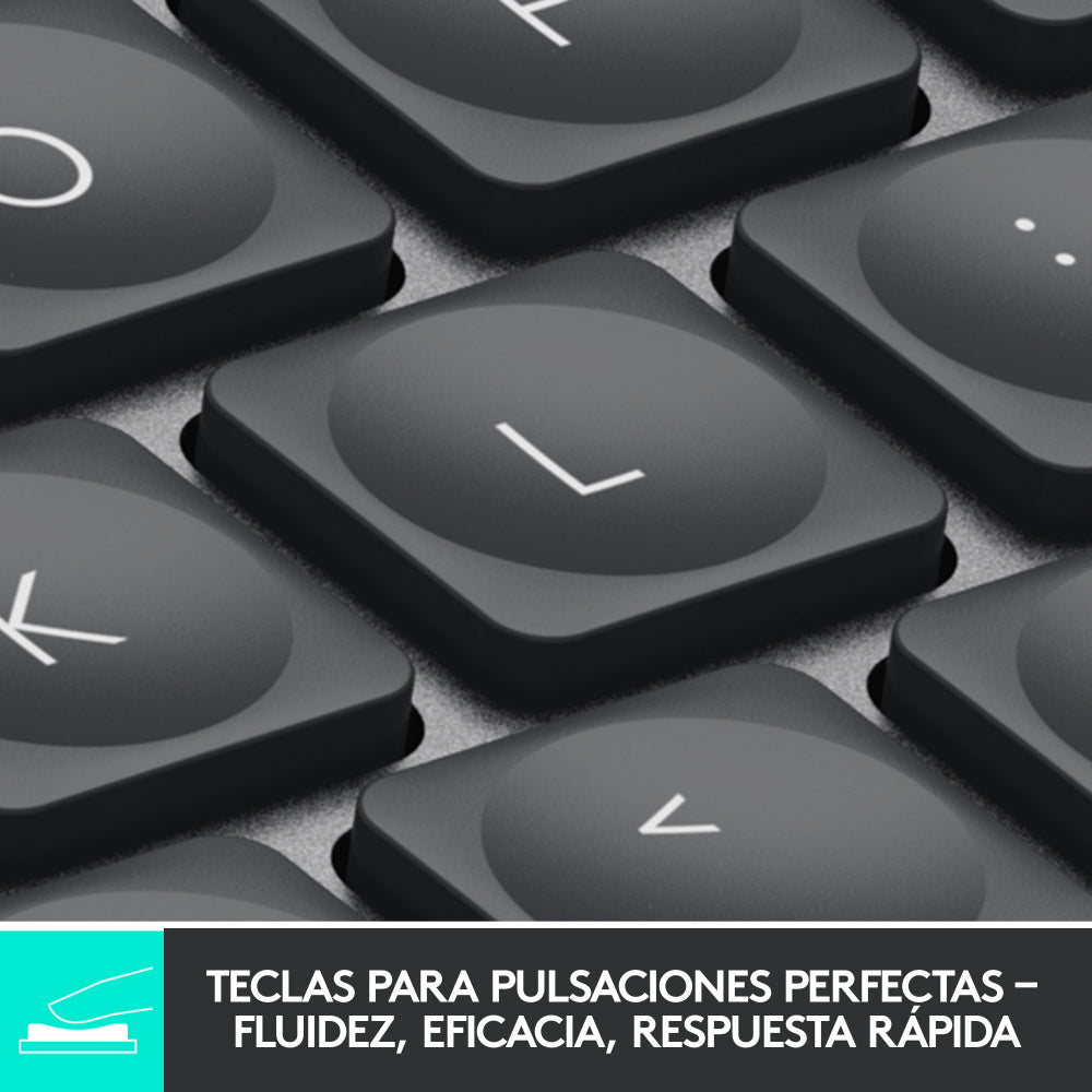 Teclado Logitech Mx Keys Mini Iluminado Bt 10Mt Graphite (920-010476)