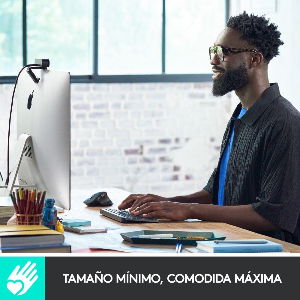 Teclado Logitech Mx Keys Mini Iluminado Bt 10Mt Graphite (920-010476)