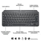 Teclado Logitech Mx Keys Mini Iluminado Bt 10Mt Graphite (920-010476)