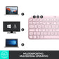 Teclado Logitech Mx Keys Mini Iluminado Bt 10Mt Rose (920-010478)