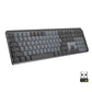 Teclado Logitech Mx Mechanical Bt Usb Bolt Graphite (920-010845)