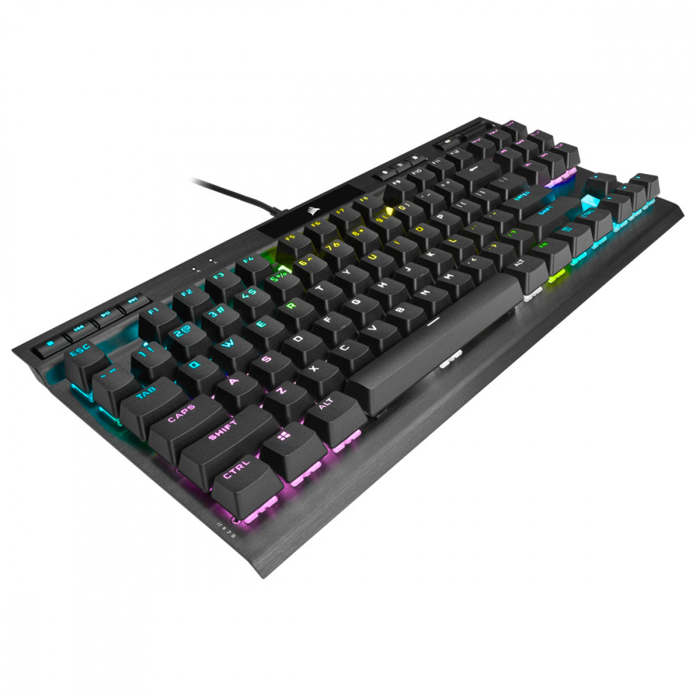 Teclado Mecanico Corsair (Ch-9119014-Na) K70 Rgb Tlk Championcherry Mx Speednegroingles