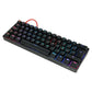 Teclado Mecanico Game Factor 60% Rgb Switch Blue Usb Tipo C Kbg560-Bl