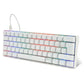 Teclado Mecanico Game Factor 60% Rgb Switch Red Usb Tipo C Kbg560-Wh