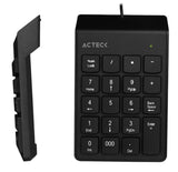 Teclado Numerico Acteck Alambrico Usb Negro Inspire Tn200 Ac-932622