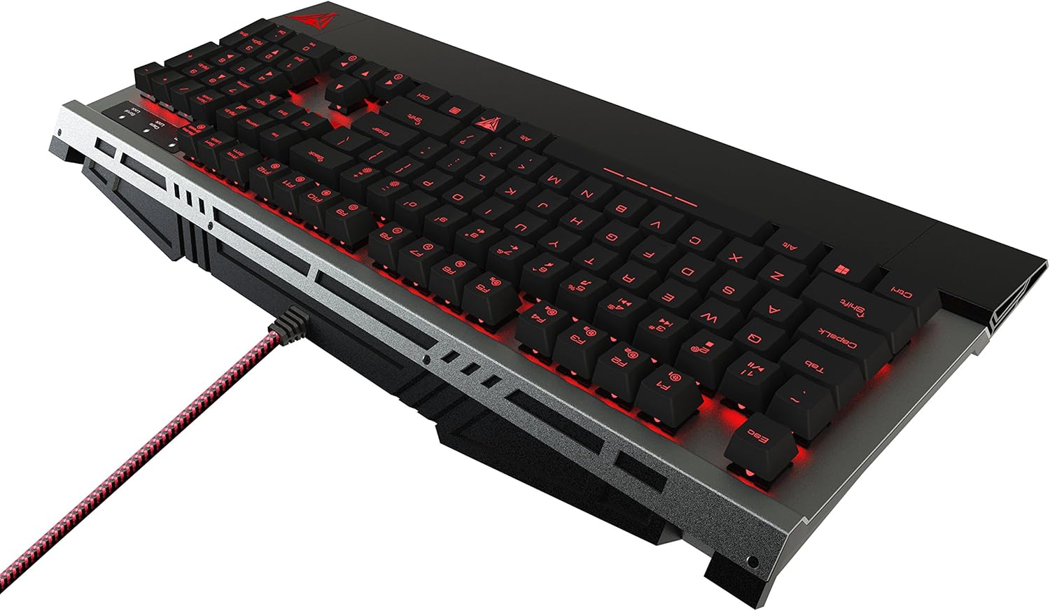 Teclado Patriot Viper V730 (Pv730Mbulgm) Gaming Ingles, Red Led Backlight