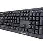 Teclado Vorago Multimedia Kb-102, Alámbrico, Usb, Negro (Español)