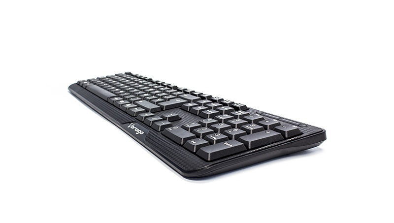 Teclado Vorago Multimedia Kb-102, Alámbrico, Usb, Negro (Español)