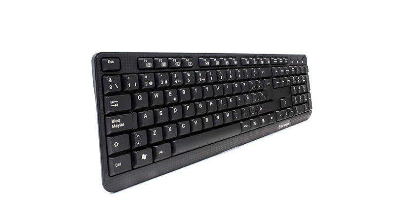 Teclado Vorago Multimedia Kb-102, Alámbrico, Usb, Negro (Español)
