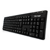 Teclado Vorago Kb-202, Alámbrico, Usb, Negro (Español)